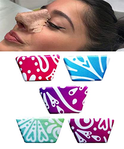 MUROCEA Aluminum Nasal Splints External Nose Support Protector for Rhinoplasty Septoplasty Nose Brace Fracture ENT Orthopedic Immobilization Random Pattern 5Pcs S